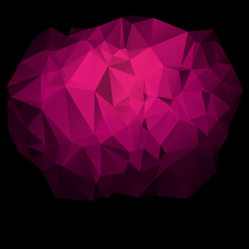 抽象矢量粉色立体三角背景