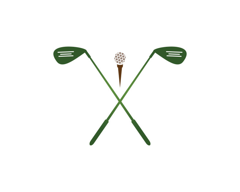 创意高尔夫标志矢量设计