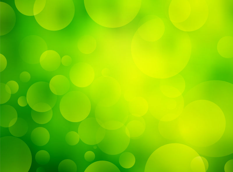 矢量抽象绿色光芒元素背景