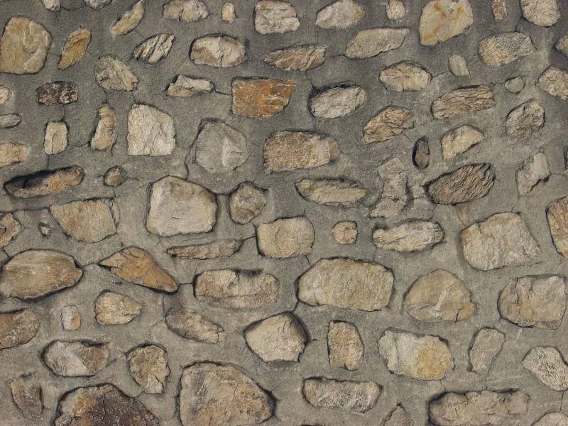 水泥石子石墙结构背景