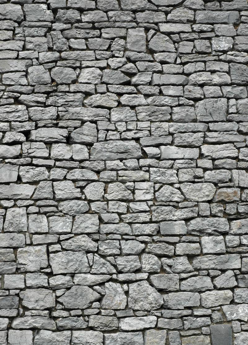 灰色石墙背景