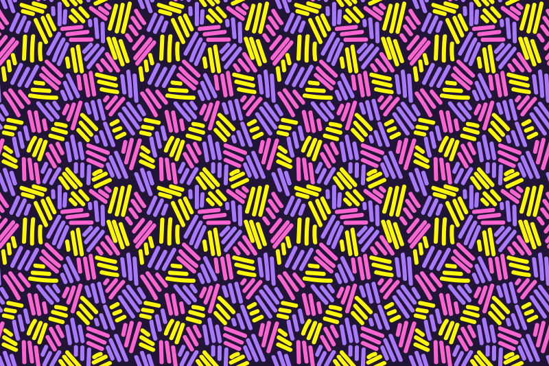黄紫色短线条排列背景