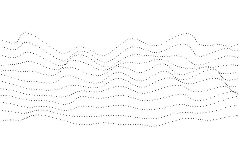点和线的波形粒子背景矢量设计