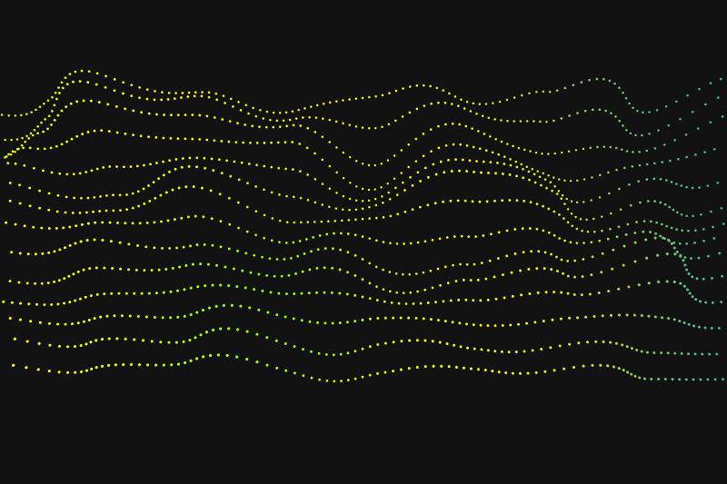 点和线的波形粒子背景设计矢量