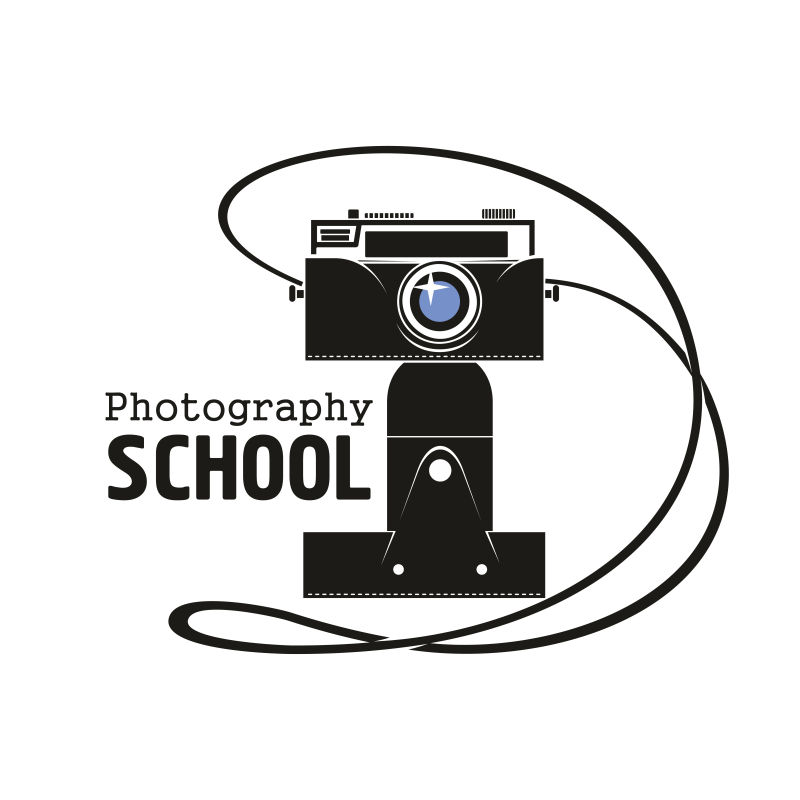 摄影学校摄像机矢量图标
