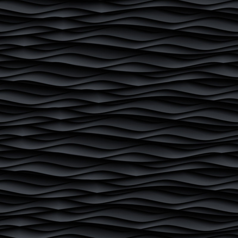 黑色的抽象波纹图案背景矢量设计