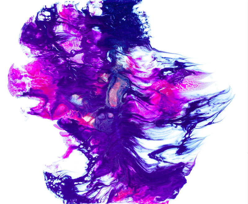 抽象紫色水彩纹理背景