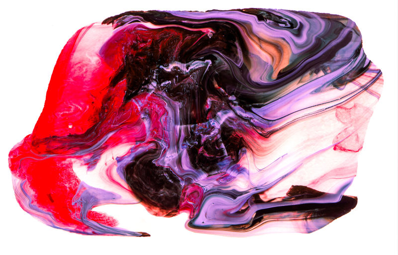 抽象红色紫色水彩纹理设计背景