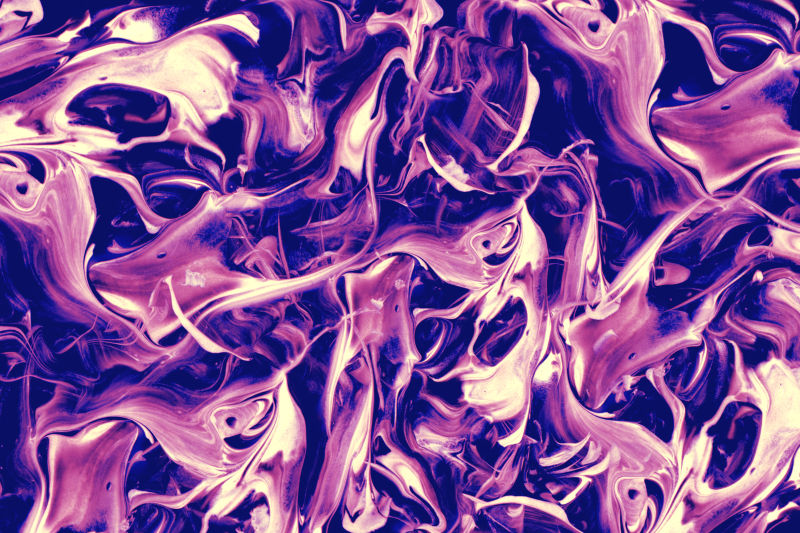 紫色抽象颜料笔触纹理艺术背景