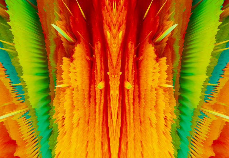抽象彩色爆炸噪波元素背景