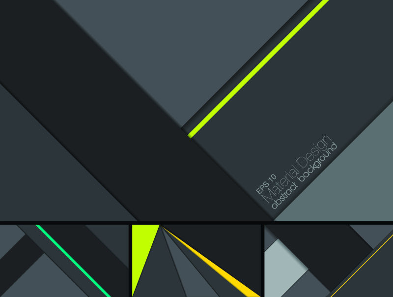 抽象矢量现代黑色几何背景设计