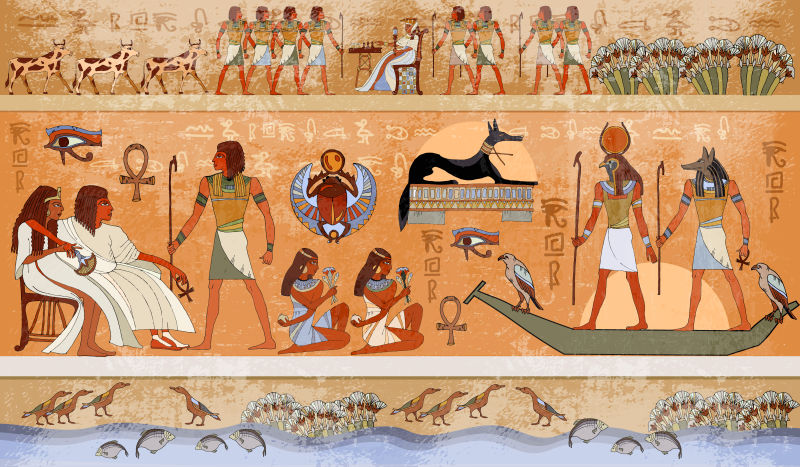 古埃及风光神话埃及神灵与法老