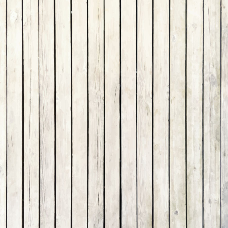 抽象矢量白色木板纹理背景设计