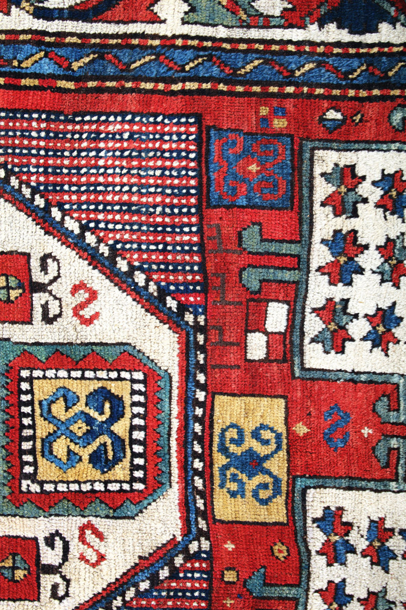 阿塞拜疆手工地毯的一部分