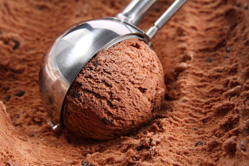巧克力冰淇淋勺
