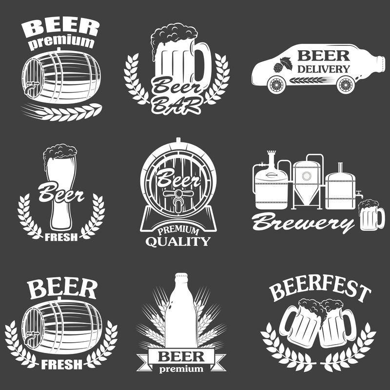 酿造工艺啤酒酿造标志