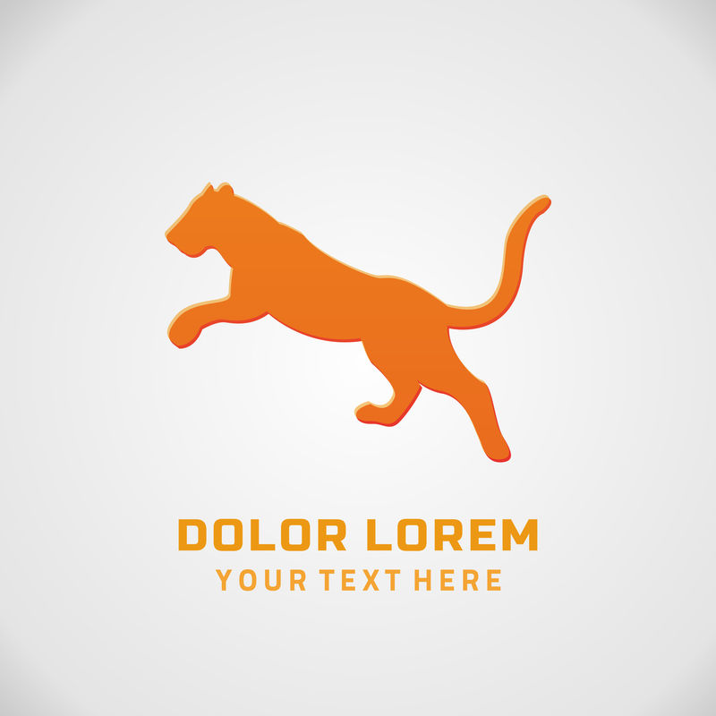 矢量动物logo设计