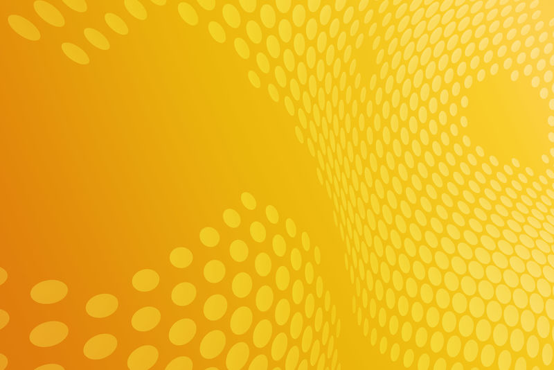黄色纳米圆点抽象背景
