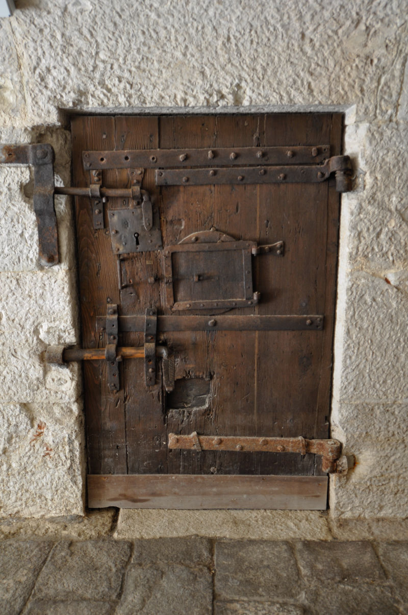 威尼斯-中世纪的普莱森锁门