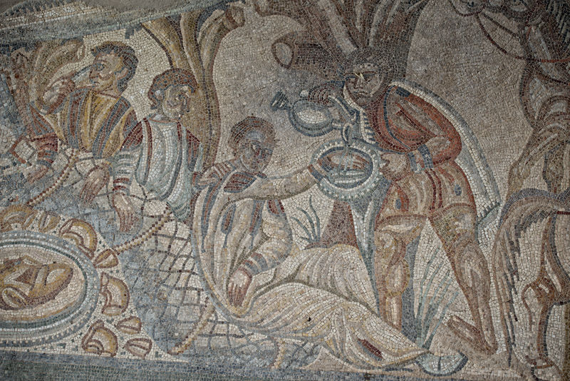 罗马地板马赛克瓷砖详图