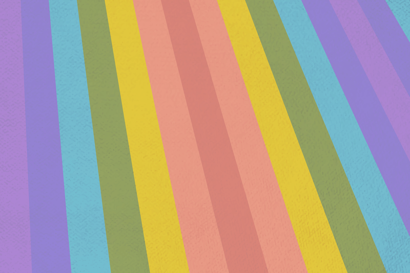 彩虹色条纹图案背景设计元素