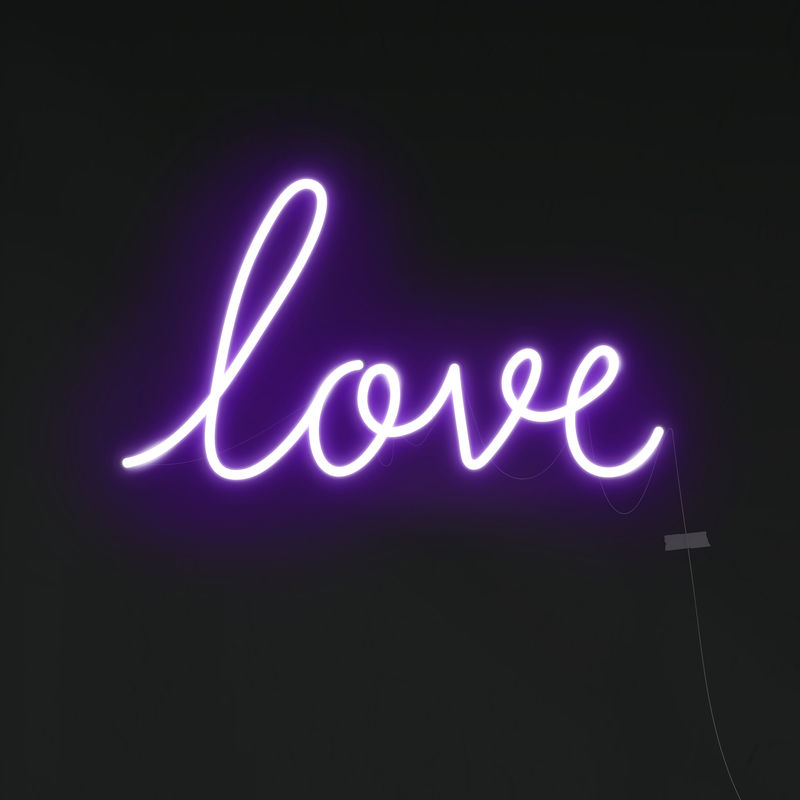 霓虹灯爱情标志设计资源图标
