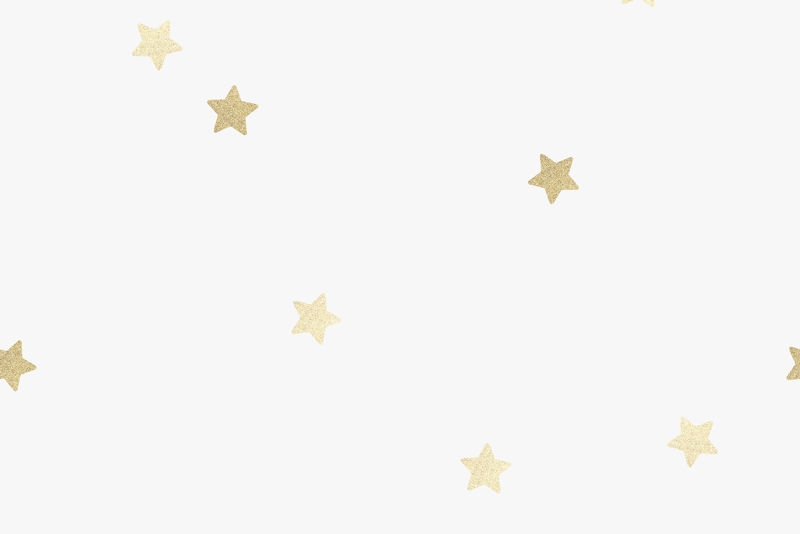 闪亮的金色星星图案灰白色背景