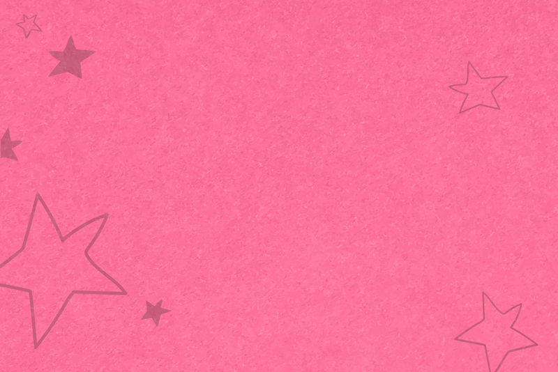 Psd明星在纹理壁纸上的热粉色艺术