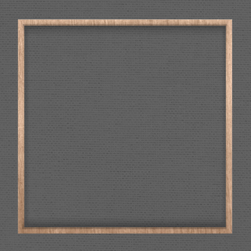 灰色织物纹理背景向量上的木制框架