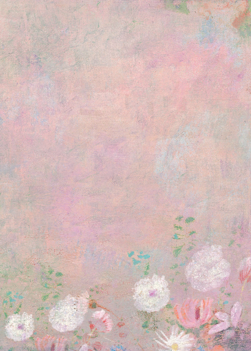 花粉色背景墙