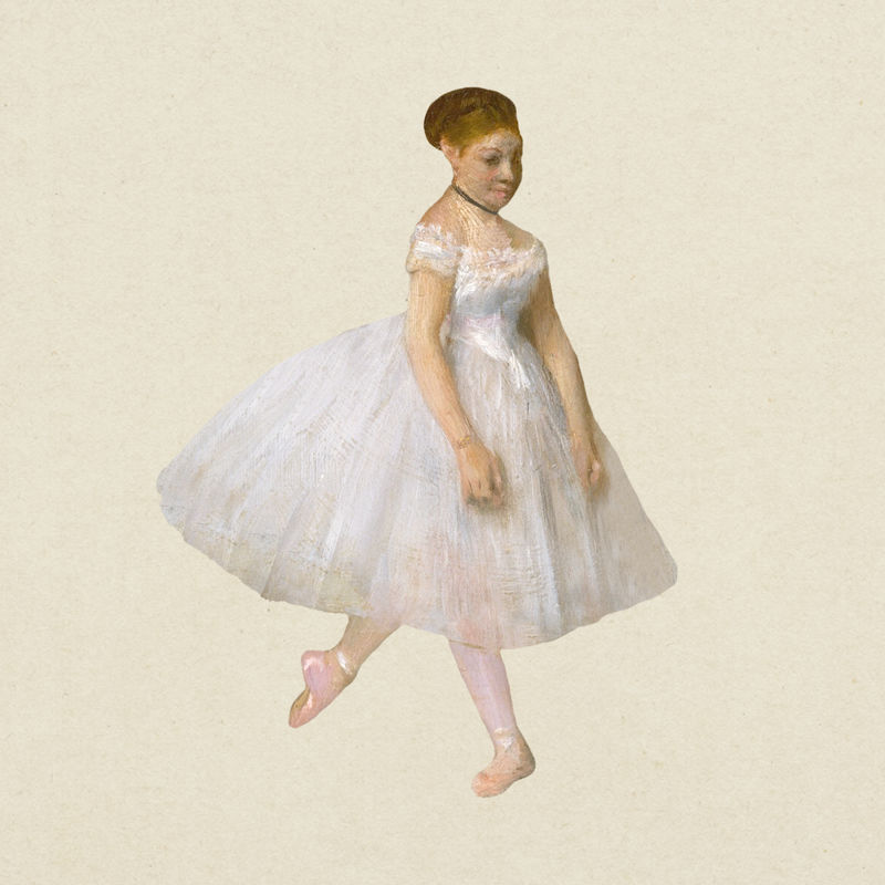 芭蕾舞女演员改编自法国著名艺术家埃德加·德加的作品