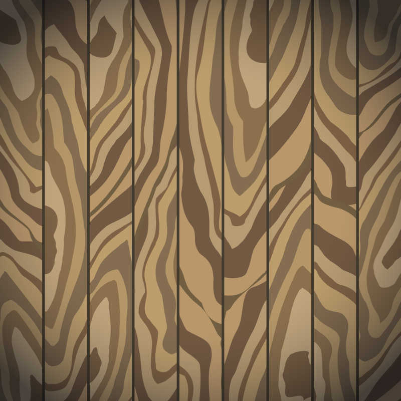 矢量深棕色木板纹理背景