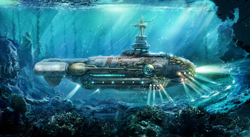 卡通版潜水艇