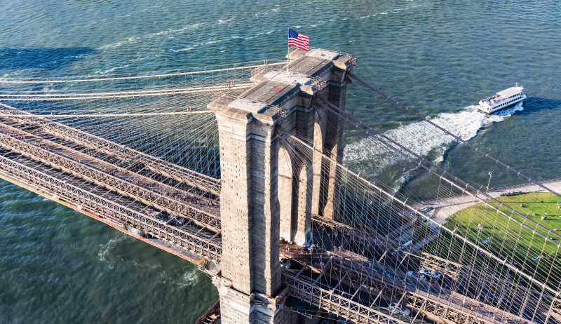 美国海上大桥的风景