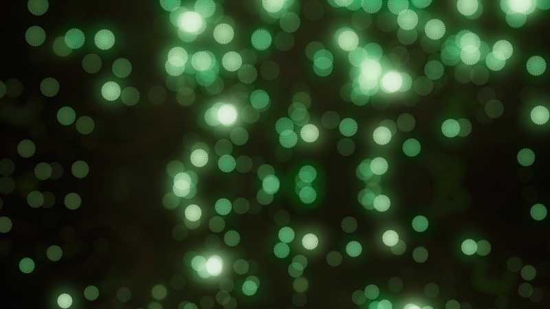 绿色的闪光抽象背景图